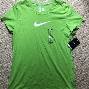 Lime green Nike workout shirt